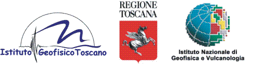 Loghi Fondazione Parsec, Regione Toscana e INGV